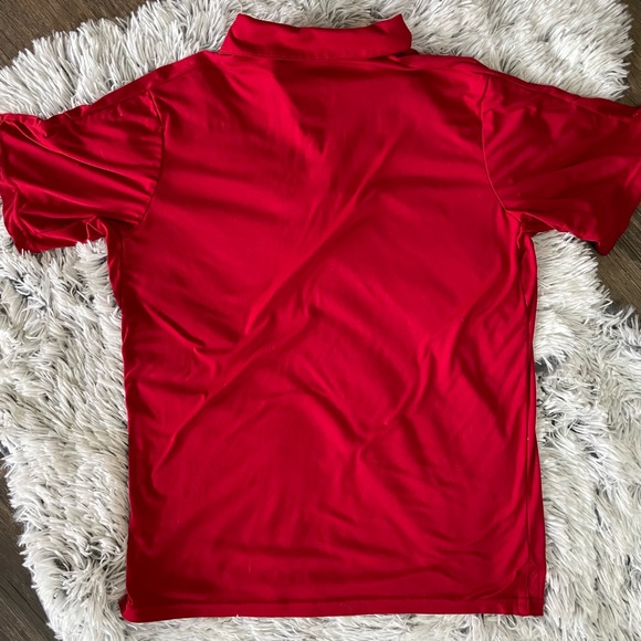 Nike Dri-Fit Boys Red Polo size Small - Picture 2 of 4